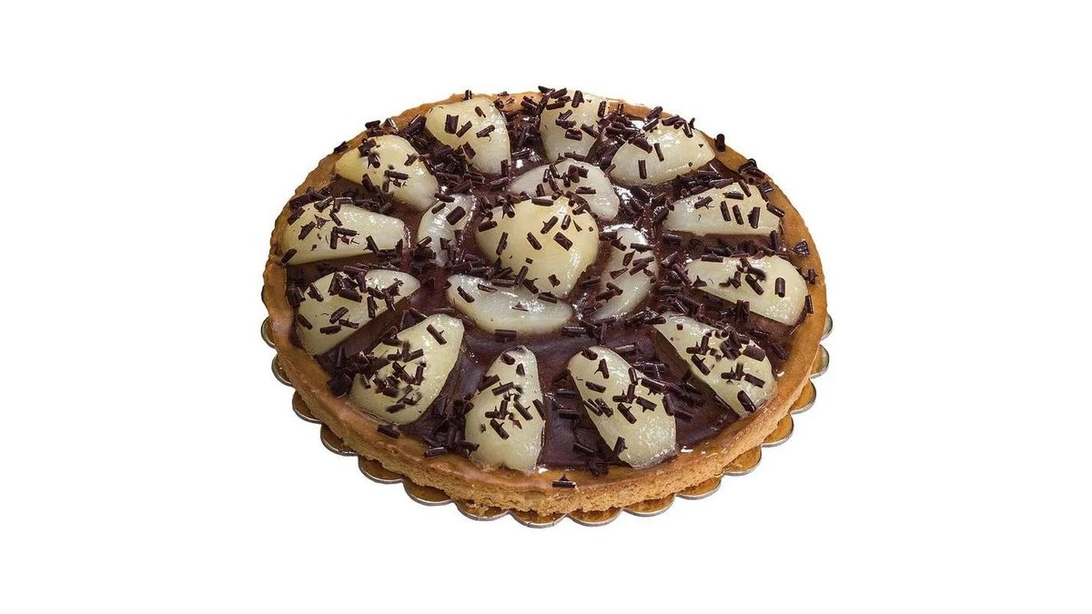 Tarta cu pere si ciocolata