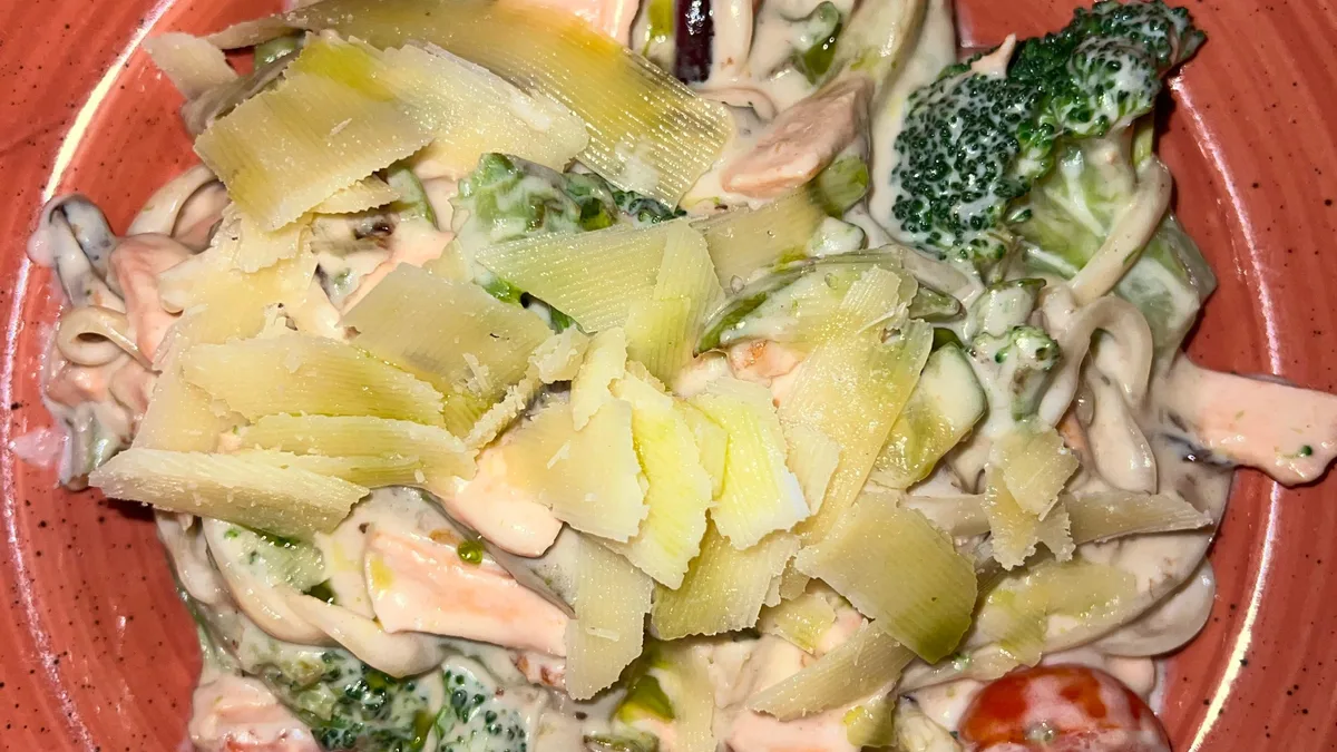 Pasta LOSOS U KREMI OD TIKVICA