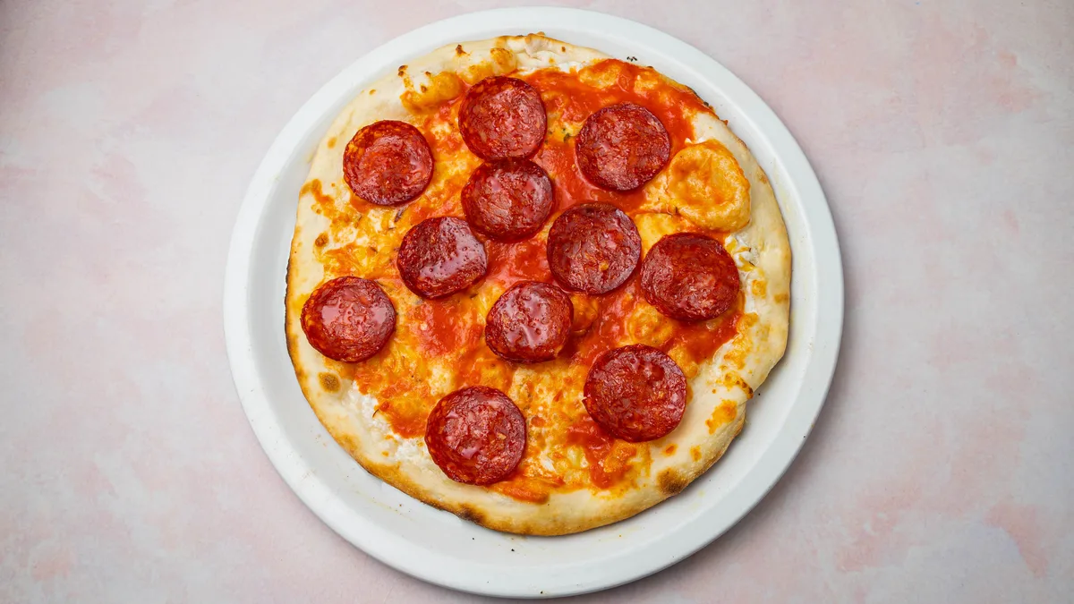 Pepperoni pizza