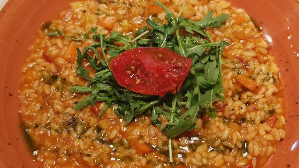 Rizoto sa povrcem (moze posno)