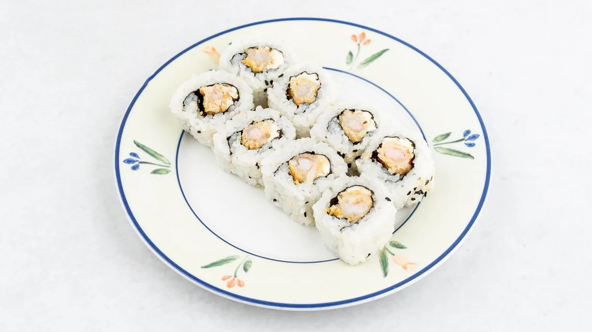 Maki Philadelphia tempura shrimp (8 pieces)