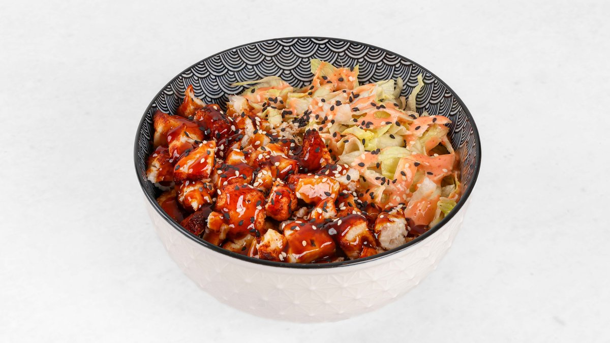 Teriyaki chicken rice bowl