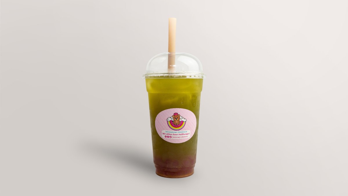 Grüner Apfel Bubble Tea 0,5 l