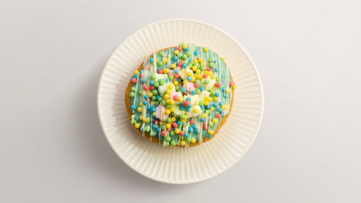 Rainbow Marsha Cream Donut