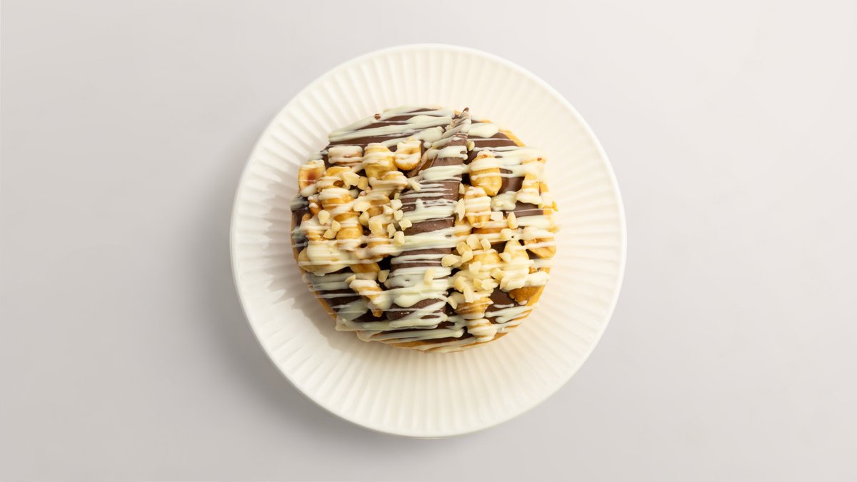 Salted Caramel Cream Donut