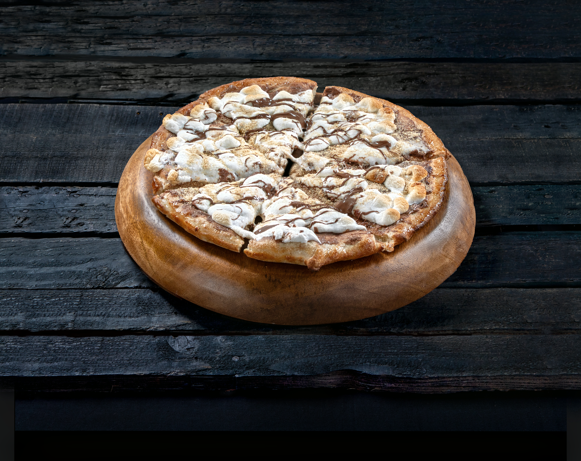 S'more pizza