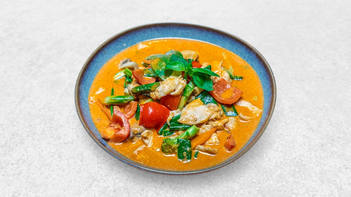 Curry Huhn Reis Bowl 🌶️
