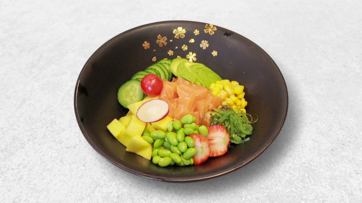 Poke Bowl mit Lachs