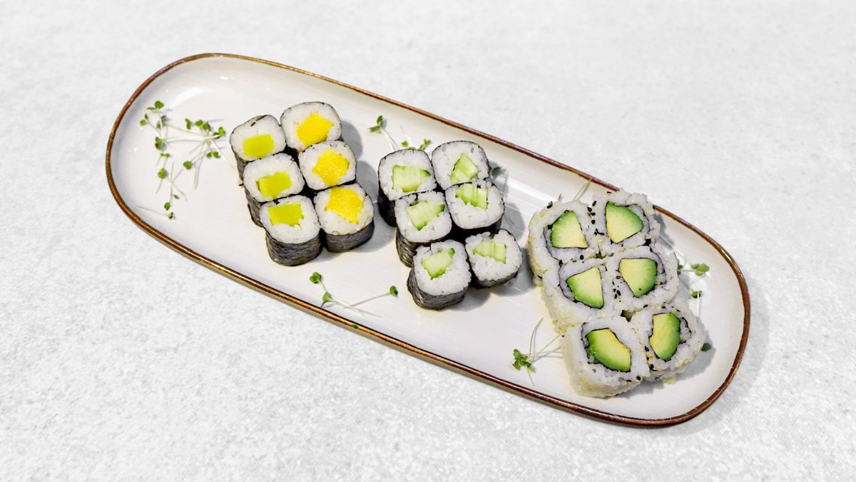 Veganer Maki Mix