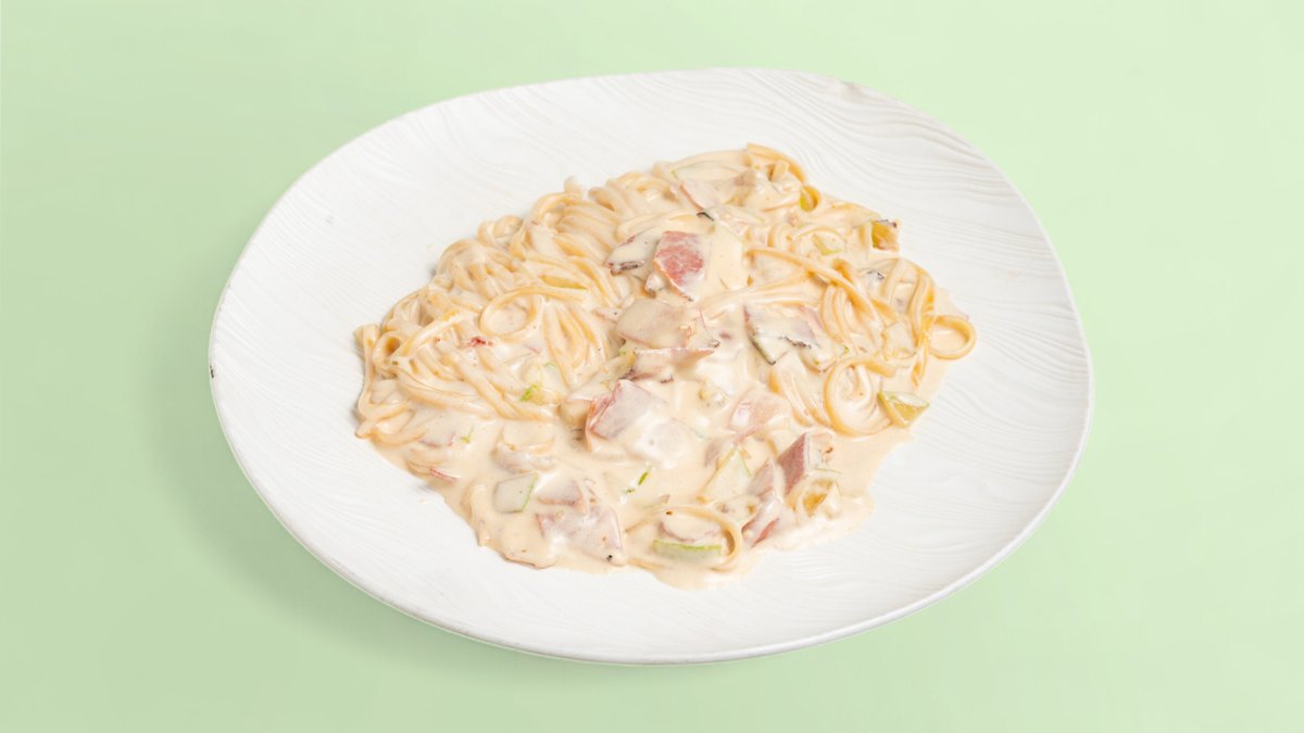 Linguini Spek, Kungull and Krem Djathi