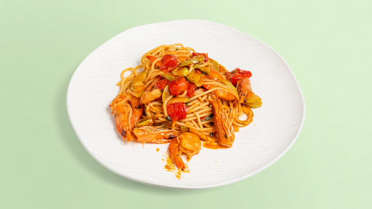 Spageti Karkalec Kungull
