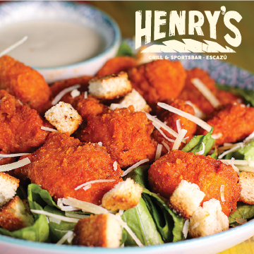 Buffalo Chicken Caesar Salad