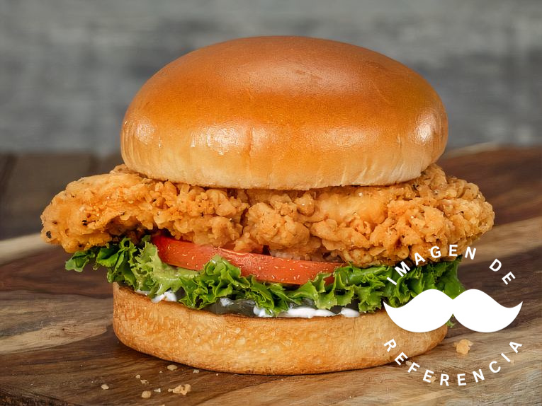 Crispy chicken sandwich