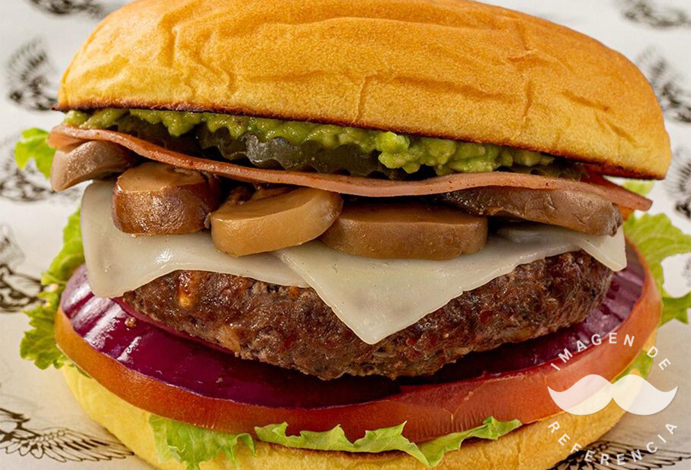 Mushroom Cheeseburger