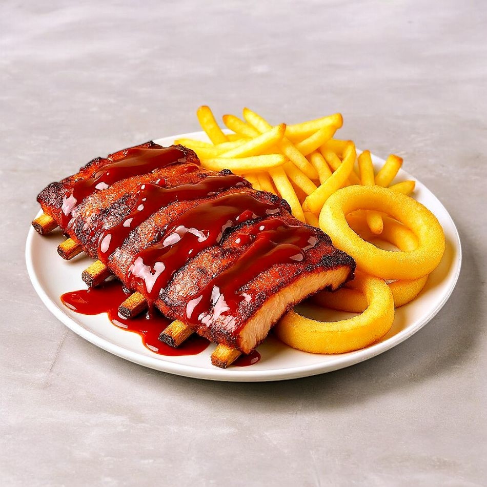 Ribs and Fries