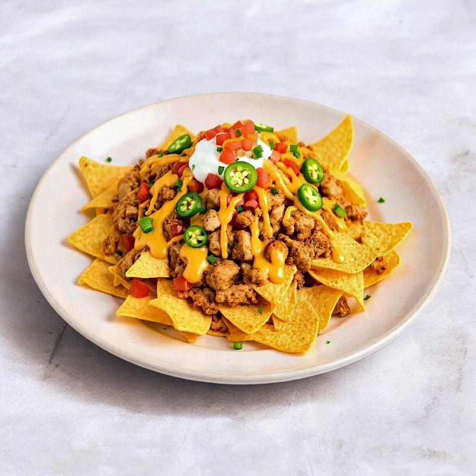 Volcano Nachos de Pollo