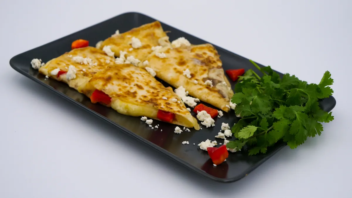 Quesadilla Triquesa 🌱