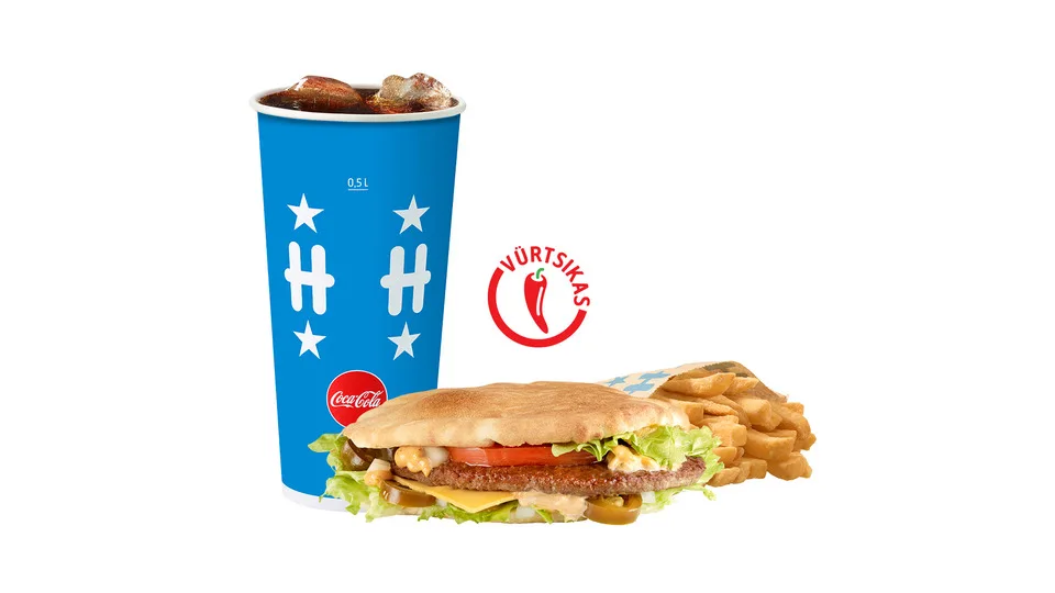 Kebabiburgeri suur eine