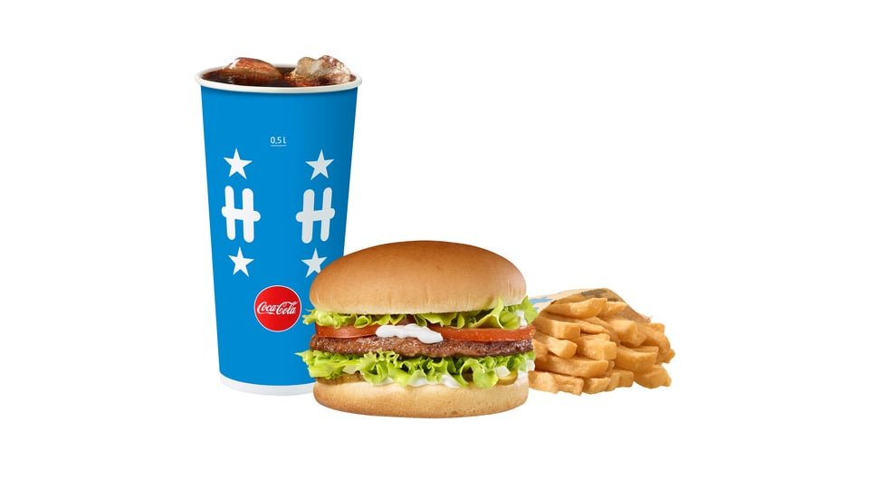 VEKE Vegetaarse burgeri suur eine