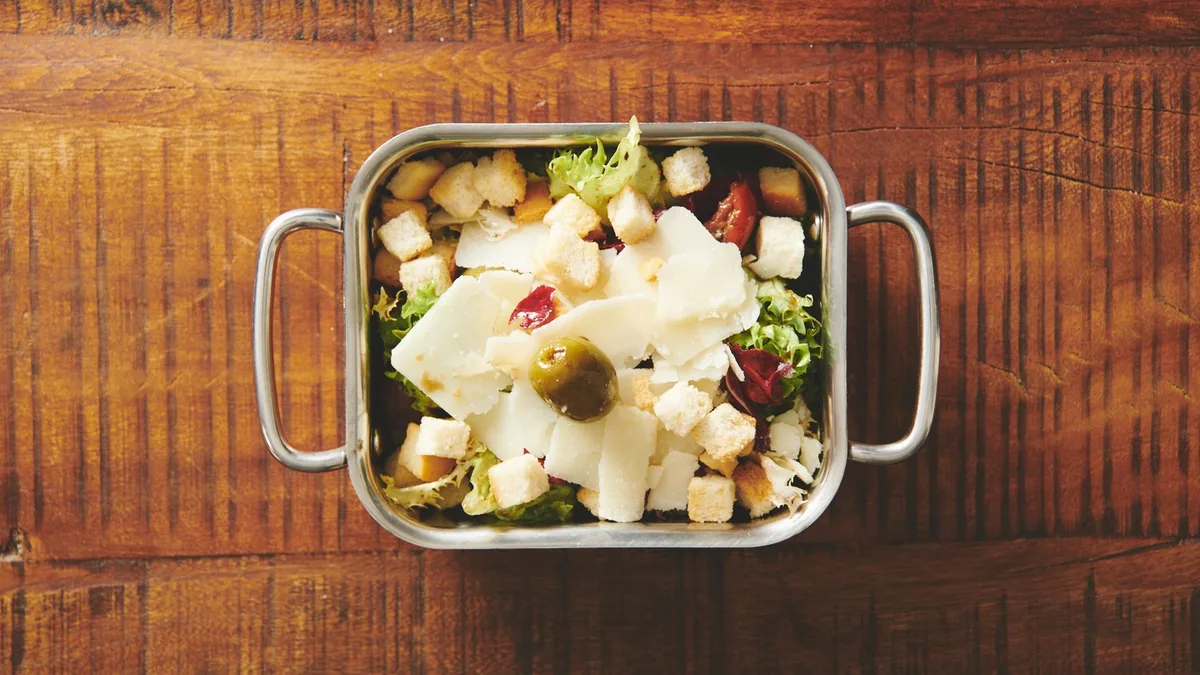 Green - SIDE SALAD (V)