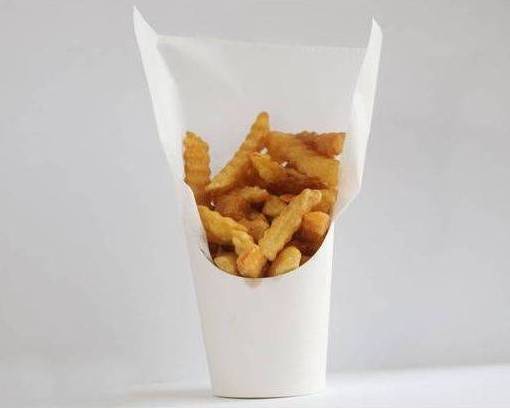 Crinkle cut fries