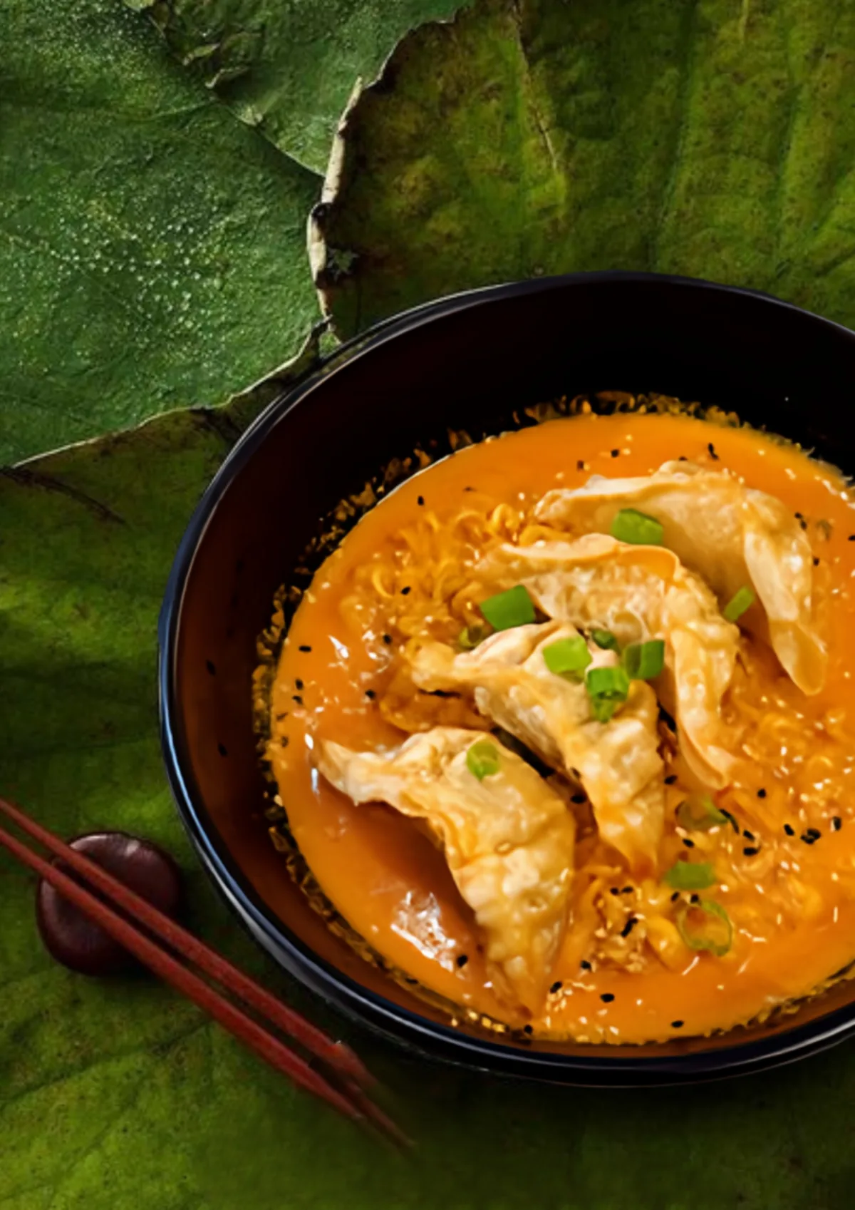 Koreai  Rose Gyoza Tésztával