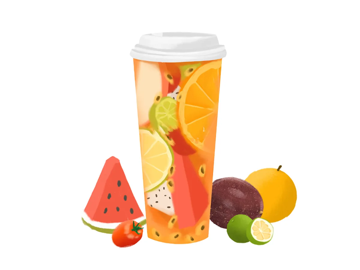 Super fruit tea