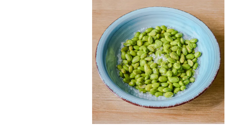 EDAMAME Z SOLĄ MORSKA