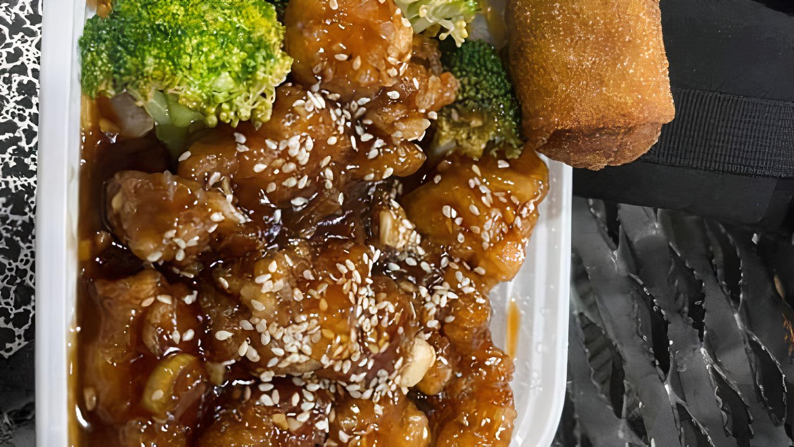 1. Sesame Chicken Combo