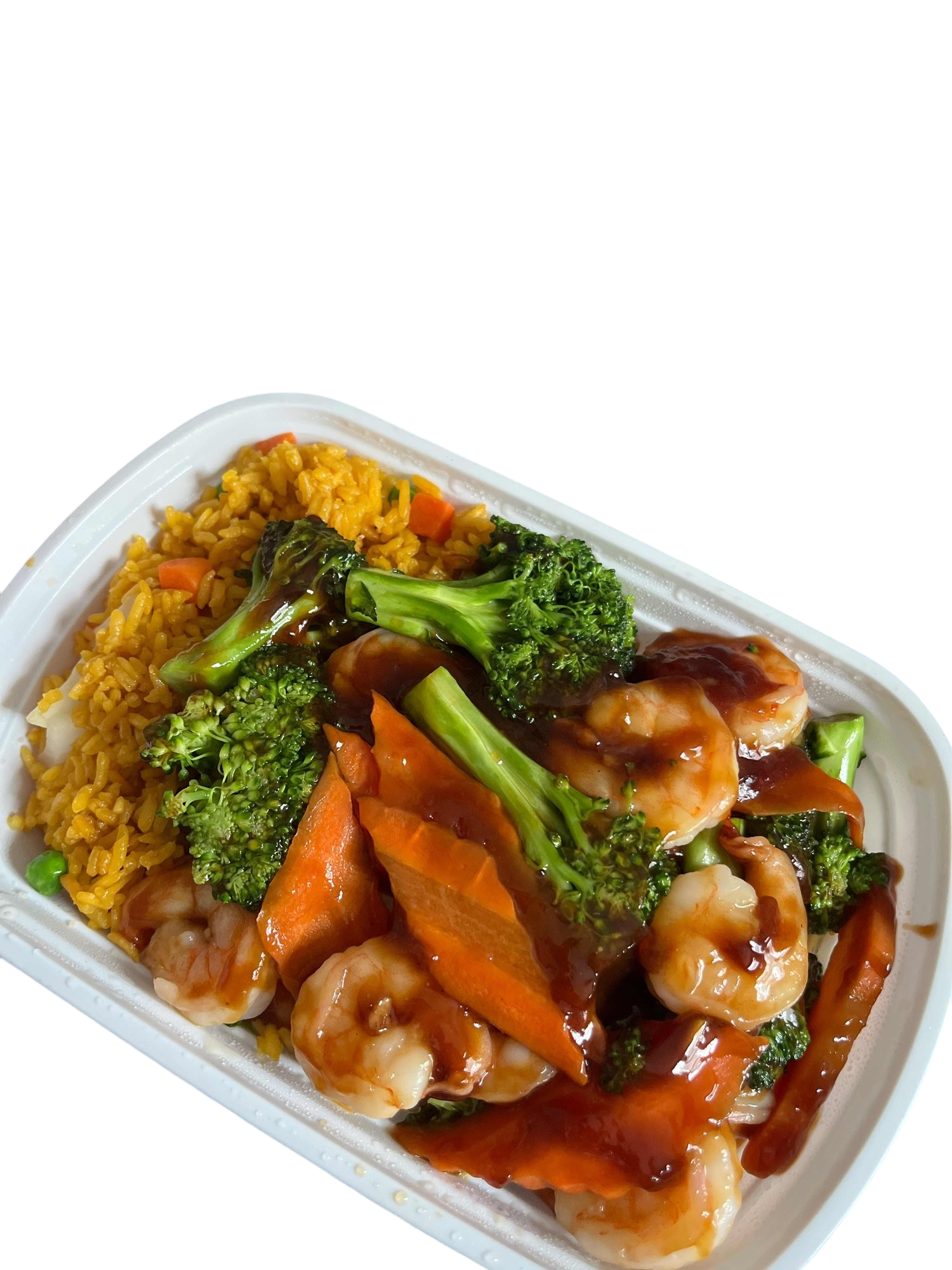 4. Shrimp with Broccoli Combo