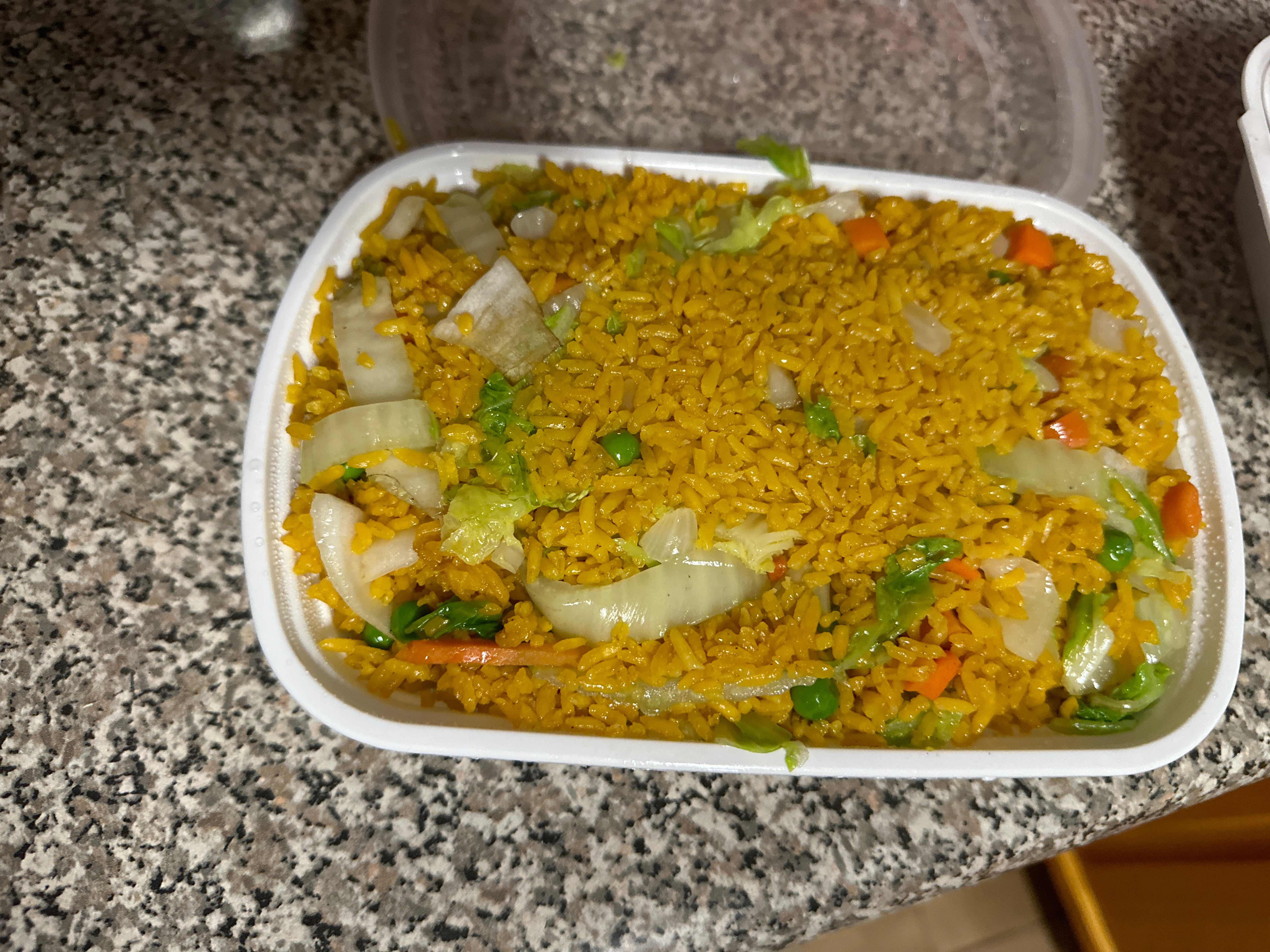 5. Vegetable Fried Rice