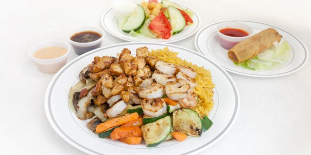 Hibachi Chicken and Shrimp Buffet Package