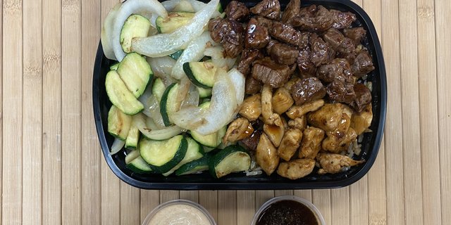 Hibachi Chicken and Steak