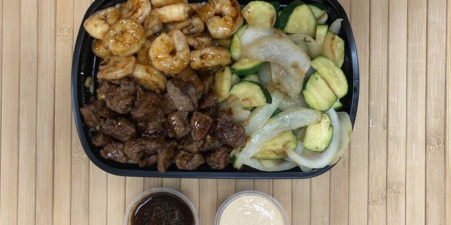 Hibachi Steak and Shrimp
