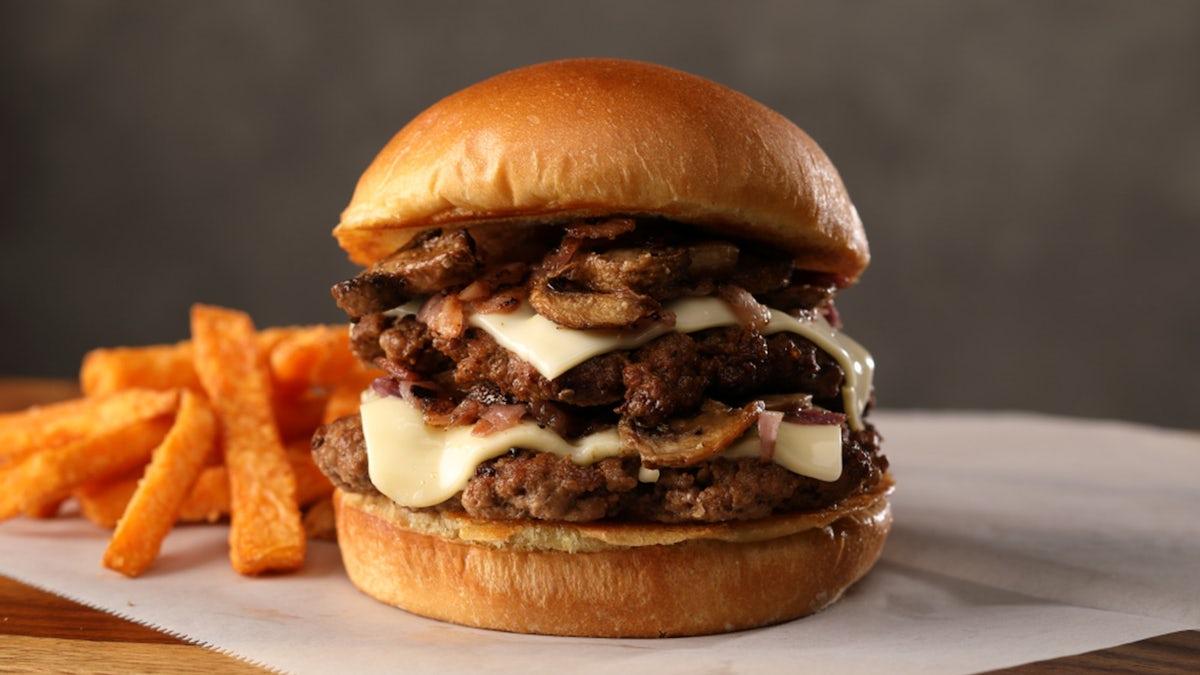 *Mushroom Onion and Swiss