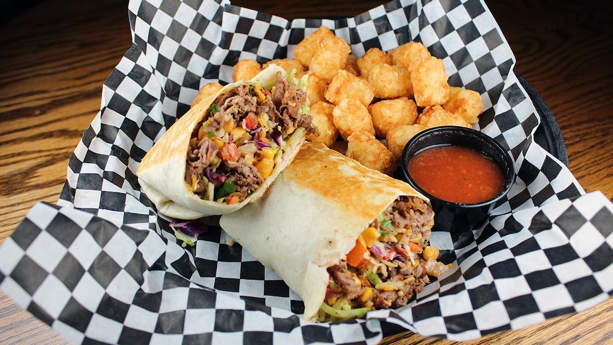*Shaved Ribeye Wrap