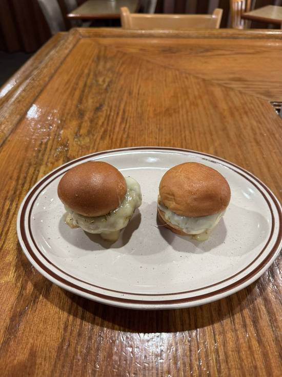 Ground Sirloin Sliders with cheese