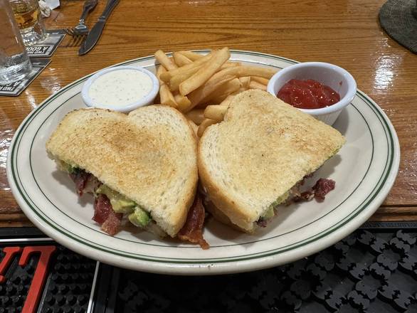 Turkey, Bacon, and Avocado