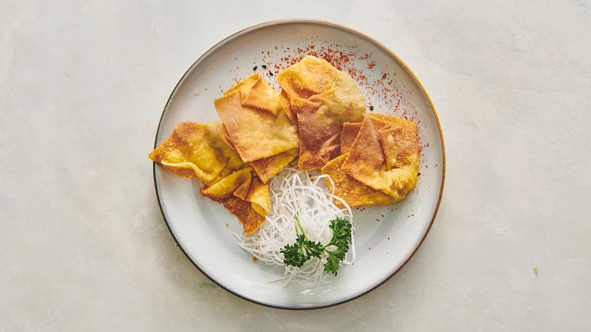 Dybstegt Wonton (4 stk)