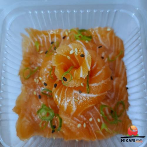Mini Carpaccio de Salmão