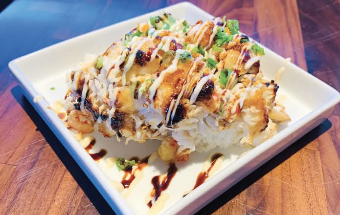 *Baked Dynamite Roll
