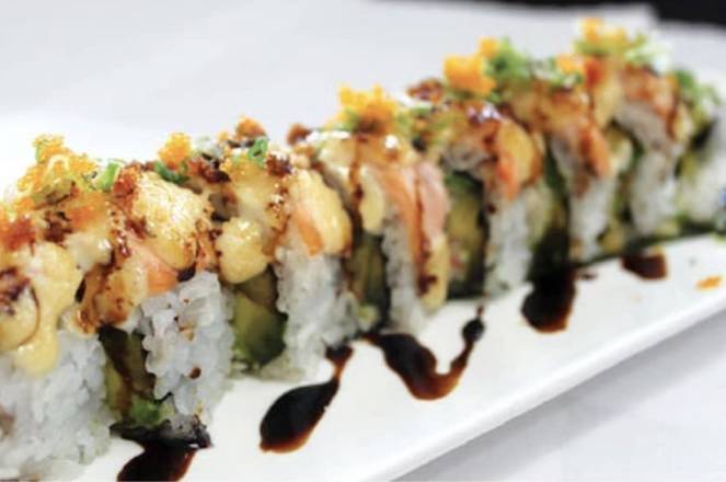 *BAKED SALMON ROLL