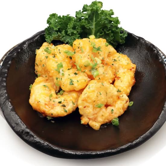 *Creamy Rock Shrimp Tempura