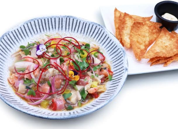 *Sashimi Ceviche