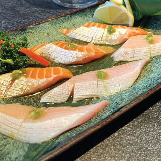*Yellowtail Carpaccio