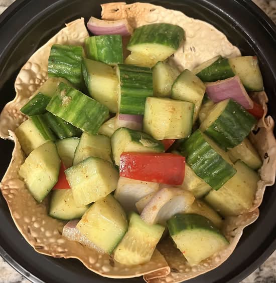 Kuchumber Salad (Vegan)
