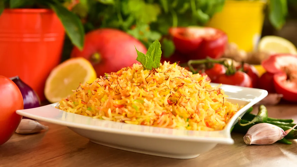 Saffron rice