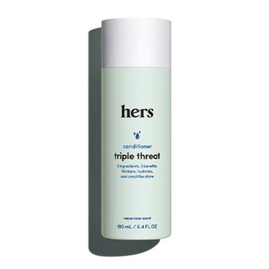 hers triple threat conditioner (6.4 fl oz)