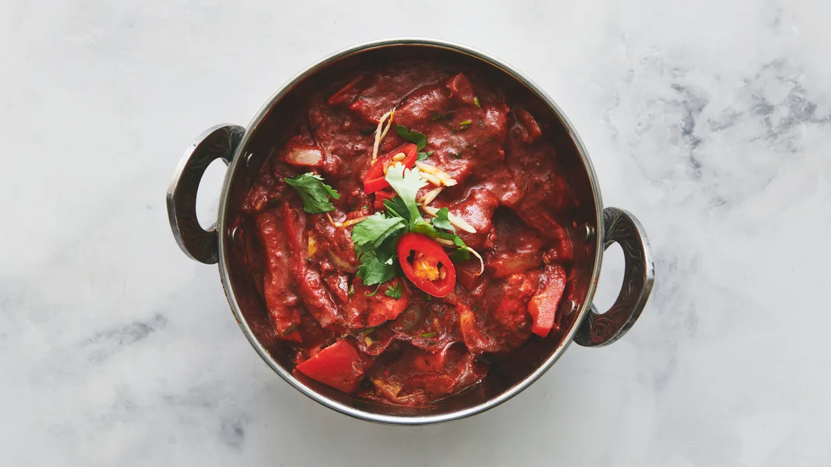 23. Chicken Tikka Masala og Ris