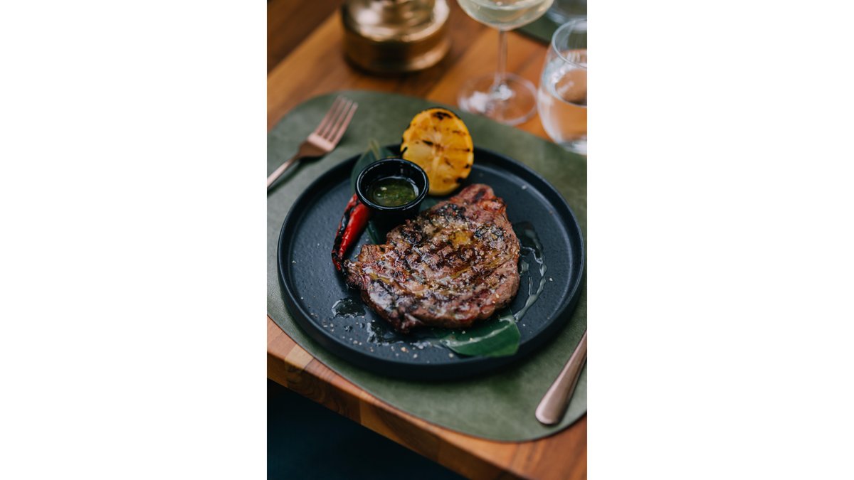 Grilled rib-eye america prime